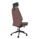 Solo High Back Large Seat Chair With Headrest